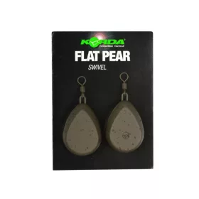 Korda Flat Pear Swivel Blister Boilies Olovo 98gr 2ks