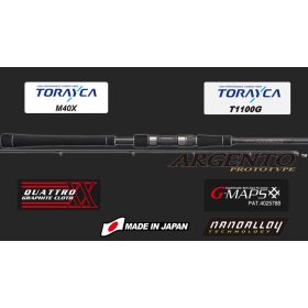   Graphiteleader Argento Prototype GLAPS-942ML 2,85m Fast 28gr 2-dielny prút na prívlač