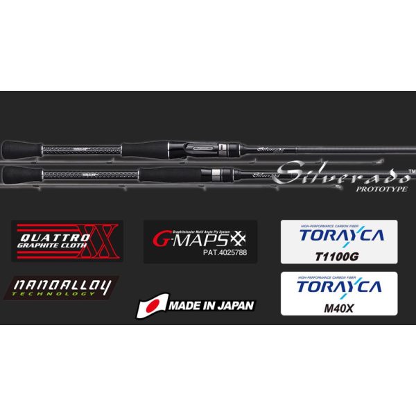 Graphiteleader Silverado Prototype 20GSILPC-792M Cast Fast 2,36m 5-20gr 2-dielny Prívlačový Prút
