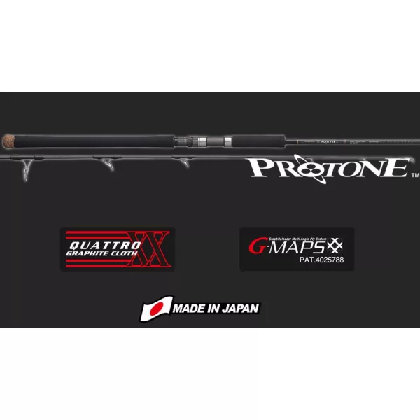 Graphiteleader Protone 20GPTNS-62-4 Fast 1,88m 220gr 1-dielny prívlačový prút