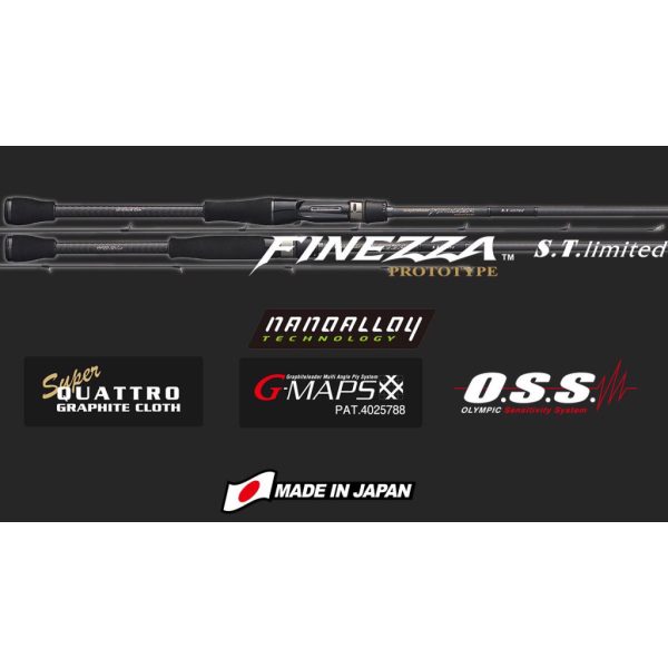 Graphiteleader Finezza Prototype ST Limited 20GFINPS-7112ML-T Fast 2,42m 3-15gr 2-dielny prívlačový prút