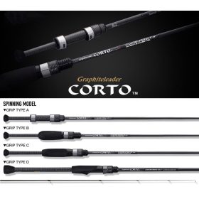   Graphiteleader Corto 22GCORS-802ML-HS 2,44m Fast 20gr 2-dielny prívlačový prút