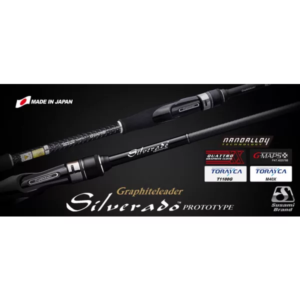 Graphiteleader Silverado Prototype 22GSILPS-832M Fast 2,52m 5-22gr 2-dielny prívlačový prút