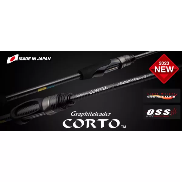 Graphiteleader Corto 23GCORS-622UL-HS 1,88m Fast 2gr 2-dielny prívlačový prút