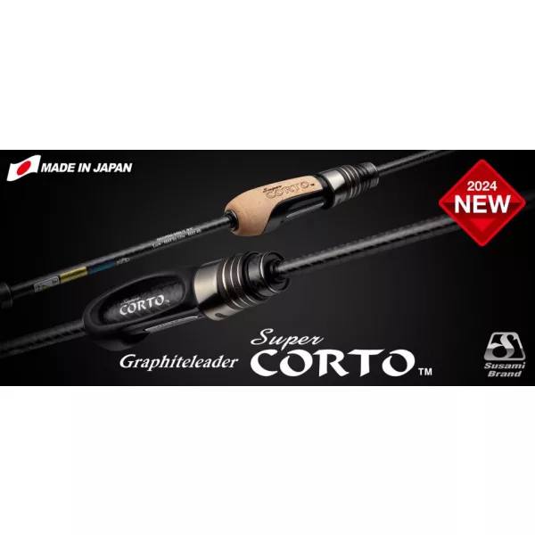 Graphiteleader Super Corto 24GCORSS-642L-T Fast 1,93m 6gr 2-dielny prút na prívlač