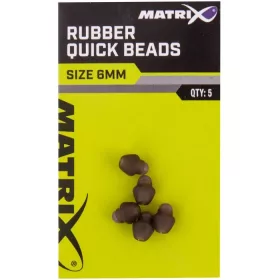   Matrix 6mm Rubber Quick Bead Gumená korálka s rýchlospojkou 5ks