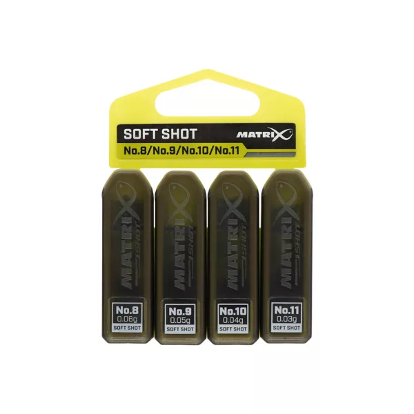 Matrix Soft Shot Dispenser Olovené broky v 4 veľkostiach
