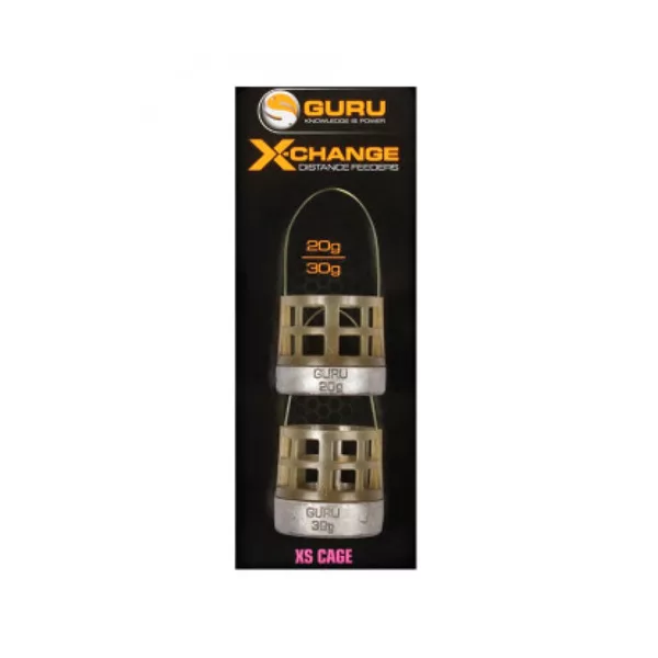 Guru X-Change Distance Feeder Solid Bočný košík 20+30gr - Vymeniteľná záťaž - Pevný - XS