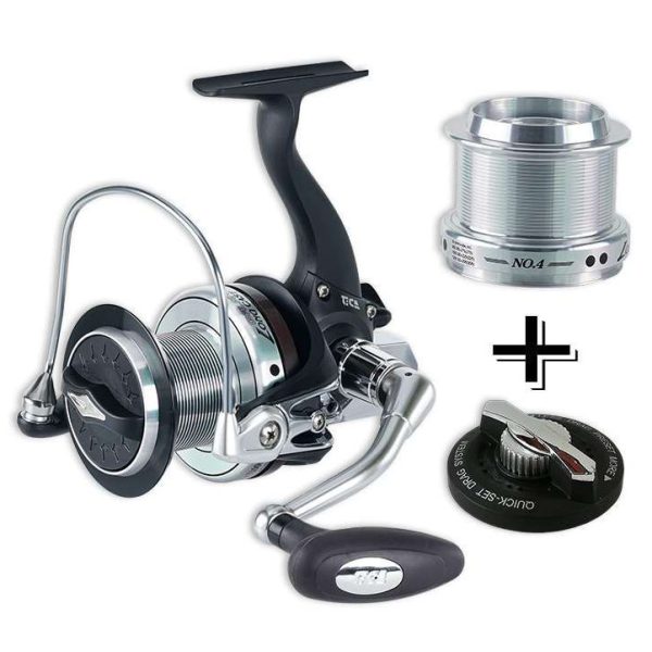 Tica Galant Longcast 10000 Navijak s prednou brzdou na ďaleké hody s náhradnou cievkou