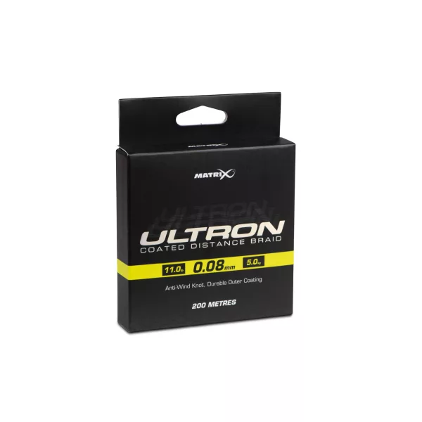 Matrix Ultron Coated Braid 0,08mm 200m Fonott Főzsinór