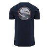 Guru - Intersect Tee Navy - Tričko - XXL