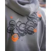 Guru Grey Circles Hoodie Kapucnis Pulóver S