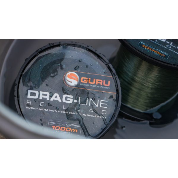 Guru Drag-Line 0,20mm 1000m Monofilný hlavný vlasec