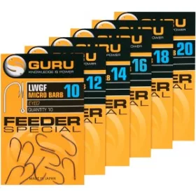   LWG Feeder Special 18 feederový háčik (s protihrotom/s očkom)