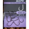 Matrix X9 Carp Wide Gape 10 Barbless Očkový, Háčik bez protihrotu 10ks