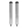 Matrix Silver Leg Extension Predĺženie nohy pre pretekárske kreslo 2ks 25mm/150mm