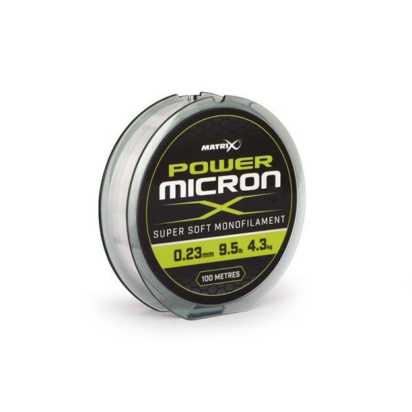 Matrix Power Micron X 0.23mm - 9.5lb 100m Monofilový vlasec