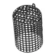Garbolino Baiting Feeder Stamped Metal Nevažený zatvorený bočný kôš