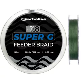   Garbolino Super G Feeder Braid 0,12mm 150m feeder pletená šnúra / pletená šnúra