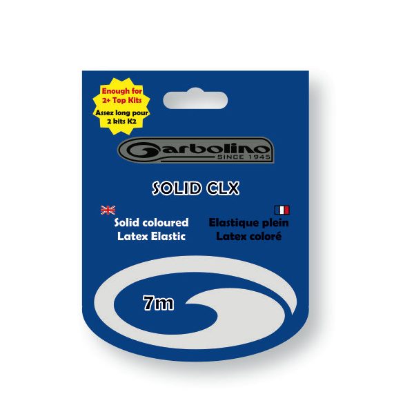 Garbolino ELASTIQUE LATEX COLORE plná guma do deličky 1,8 MM / plná guma do deličky