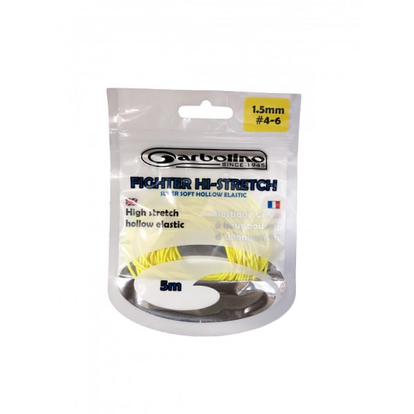 Garbolino Elastic Hollow Super Soft Fighter dutá guma do deličky 1,5 / prémiová dutá guma 5m