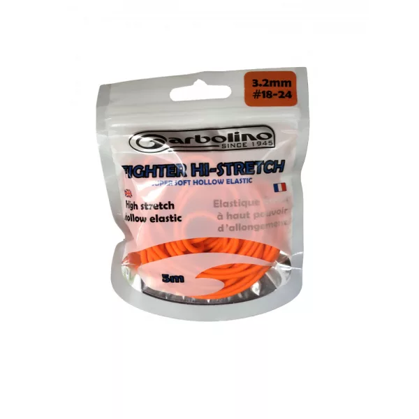 Garbolino Elastic Hollow Super Soft Fighter dutá guma do deličky 3,2 / prémiová dutá guma