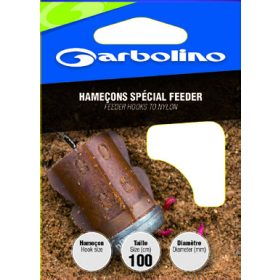   GARBOLINO FEEDER HOOKS 12 (SIZE 12 LINE 0,16mm) predviazaný háčik