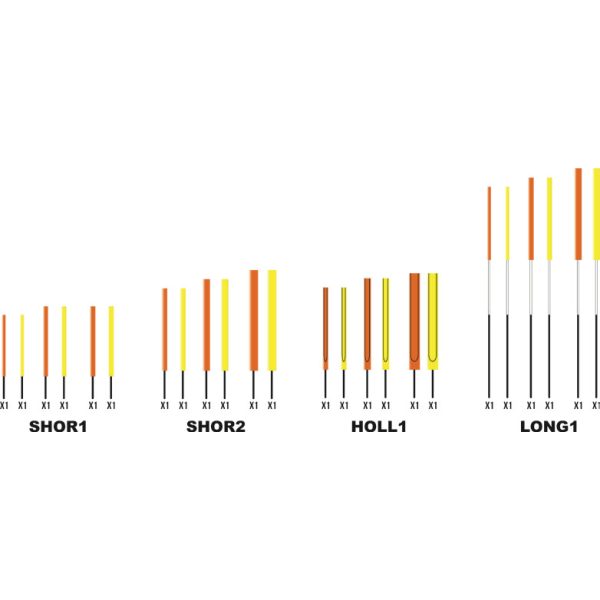 Garbolino WAGGLER COMPETITION SP W13 - CARBON dutá anténna sada /3-4-5 mm/