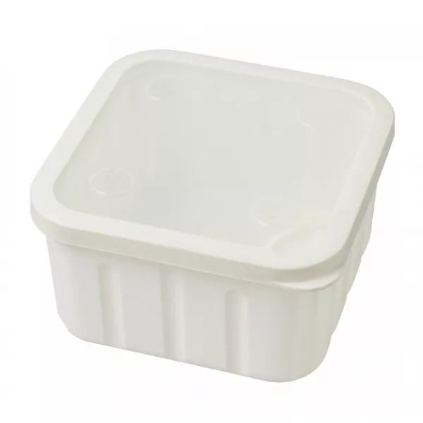 Garbolino krabička na návnady 2 litre biela / krabička s vekom