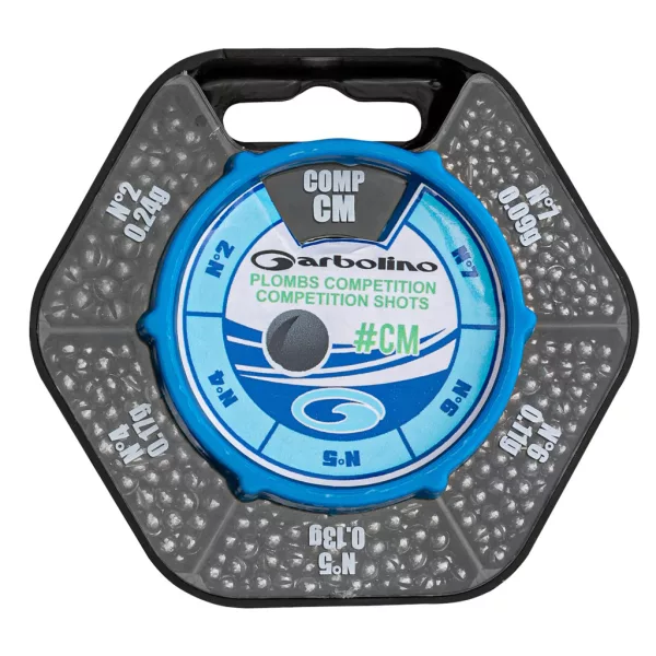 Garbolino 5 WAY MICRO SHOT DISPENSER (SIZES 7-6-5-4-2) súprava brokových oloviek / olovená súprava