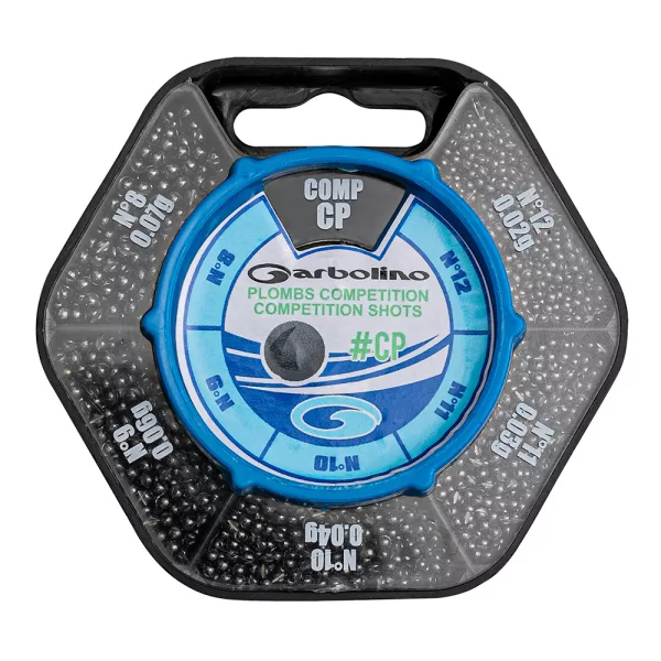 Garbolino 5 WAY MICRO SHOT DISPENSER (SIZES 12-11-10-9-8) súprava brokových oloviek / olovená súprava