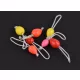 Garbolino Elastic Connector X4 Multicolor 2XL 4ks