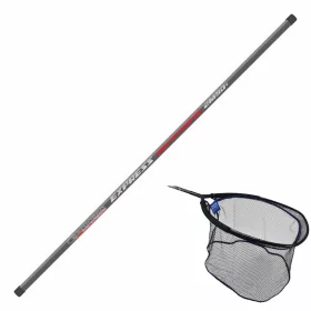   Garbolino Net Handle Express Carp Put Over Rukoväť podberáka 2,90m a Sada hlavy