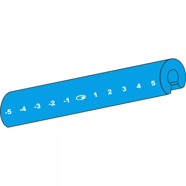 Garbolino Predná penová opierka prútu so stupnicou pre deličku