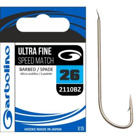   Garbolino ULTRA FINE SPEED MATCH 2110BZ -S PROTIHROTOM 22 háčik