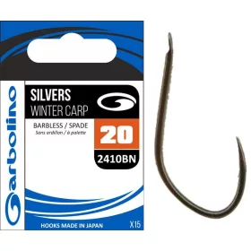Garbolino 2410BN háčik 20 / SILVERS / WINTER CARP