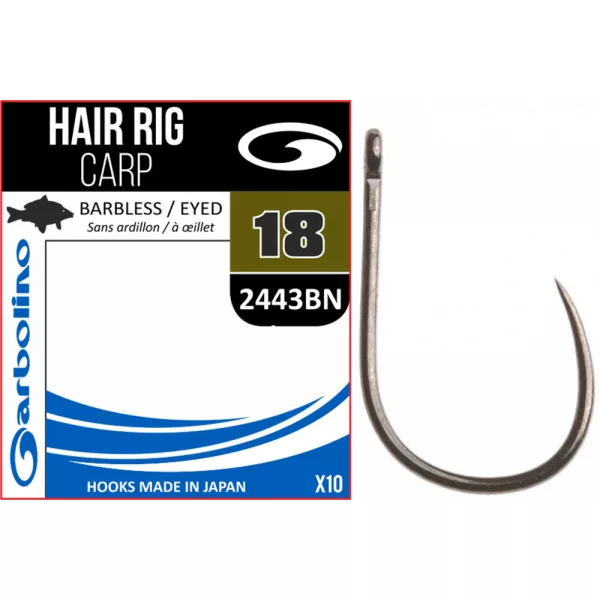 Garbolino HAIR RIG CARP / 2443BN 18 háčik