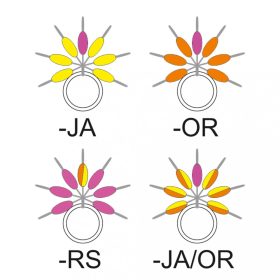   Garbolino - STREAMLINE DROP LINE VISUALIZER - Drobné príslušenstvo - Zarážka - Pstruhová gumená zarážka