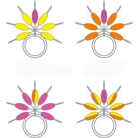   Garbolino - STREAMLINE DROP LINE VISUALIZER - Drobné príslušenstvo - Zarážka - Pstruhová gumená zarážka