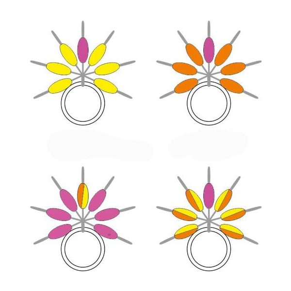 Garbolino - STREAMLINE DROP LINE VISUALIZER - Drobné príslušenstvo - Zarážka - Pstruhová gumená zarážka