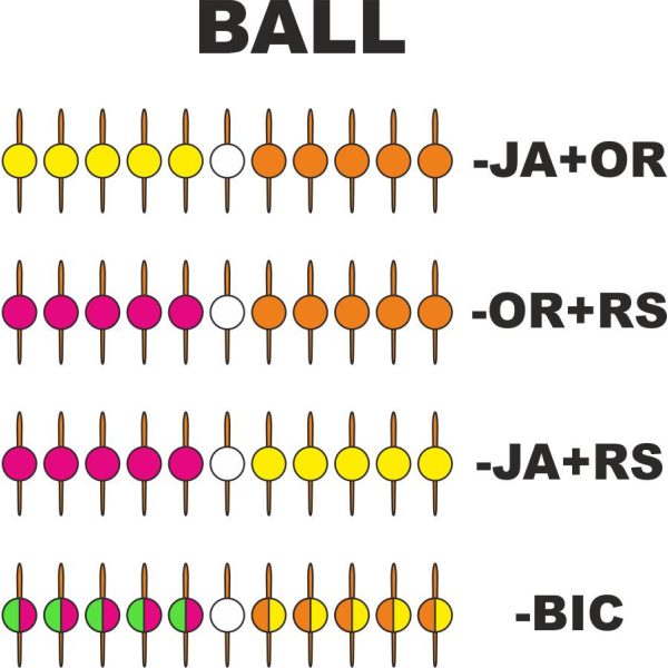 Garbolino - STREAMLINE BALL LINE VISUALIZER - Drobné príslušenstvo - Zarážka - Pstruhová gumená zarážka