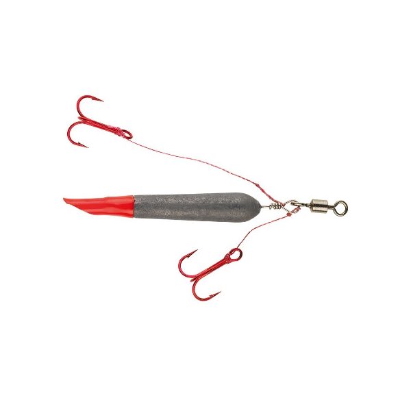 Garbolino - DEAD MINNOW RIG WITH CENTRAL WEIGHT - Drobné rybárske potreby na dravce - Montáž - Pstruhová montáž na nástrahovú rybku