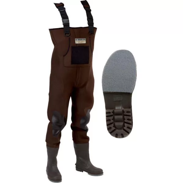 Garbolino - CHEST WADERS NEO PRECISION PRO - MIXED SOLES 46-47 - Hrudné brodiace čižmy - Neoprénové čižmy