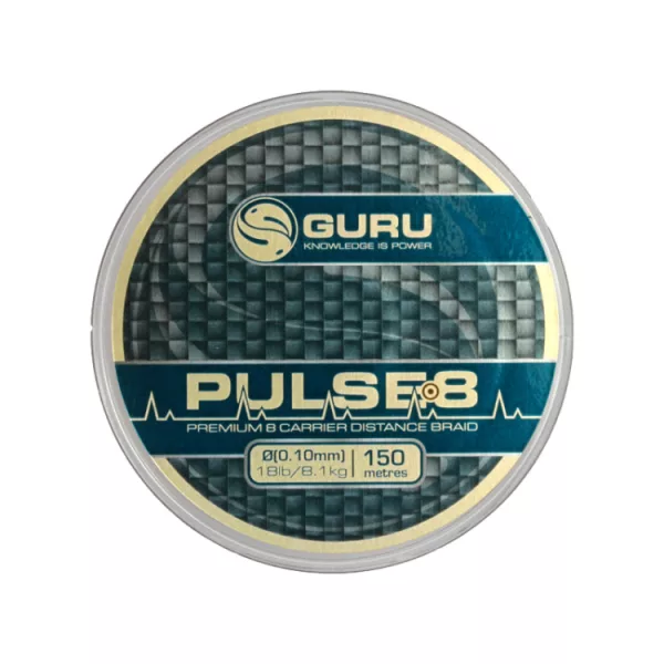 Guru Pulse 8 Braid vlasec - 0,12 mm - 150m