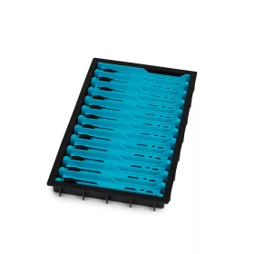   Matrix Small Winder Tray Light Blue Súprava rebríkov na náväzce 13cm 12ks