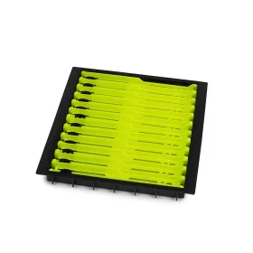   Matrix Small Winder Tray Lime Súprava rebríkov na náväzce 18cm 12ks
