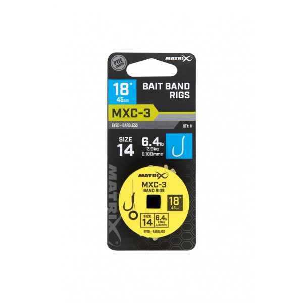 Matrix MXC-3 14 Bezhrotý, s očkom 2,9kg 45cm Predviazaný háčik 8ks