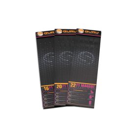   Guru F1 Maggot Hook Rig 22 Očkový, Bez protihrotu Predviazaný Monofilný Háčik 8ks