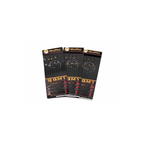 Guru Tackle - 2022- QM1 Bait Bands 10cm 14 (0.19mm) - predviazaný háčik