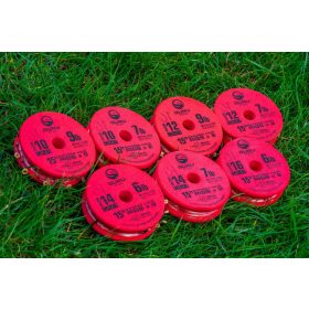   Guru QM1 Bait Bands 10 Očkový, Bez protihrotu Monofilný Predviazaný Háčik 8ks